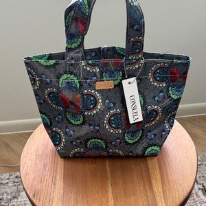 Consuela Multicolor Butterfly Tote